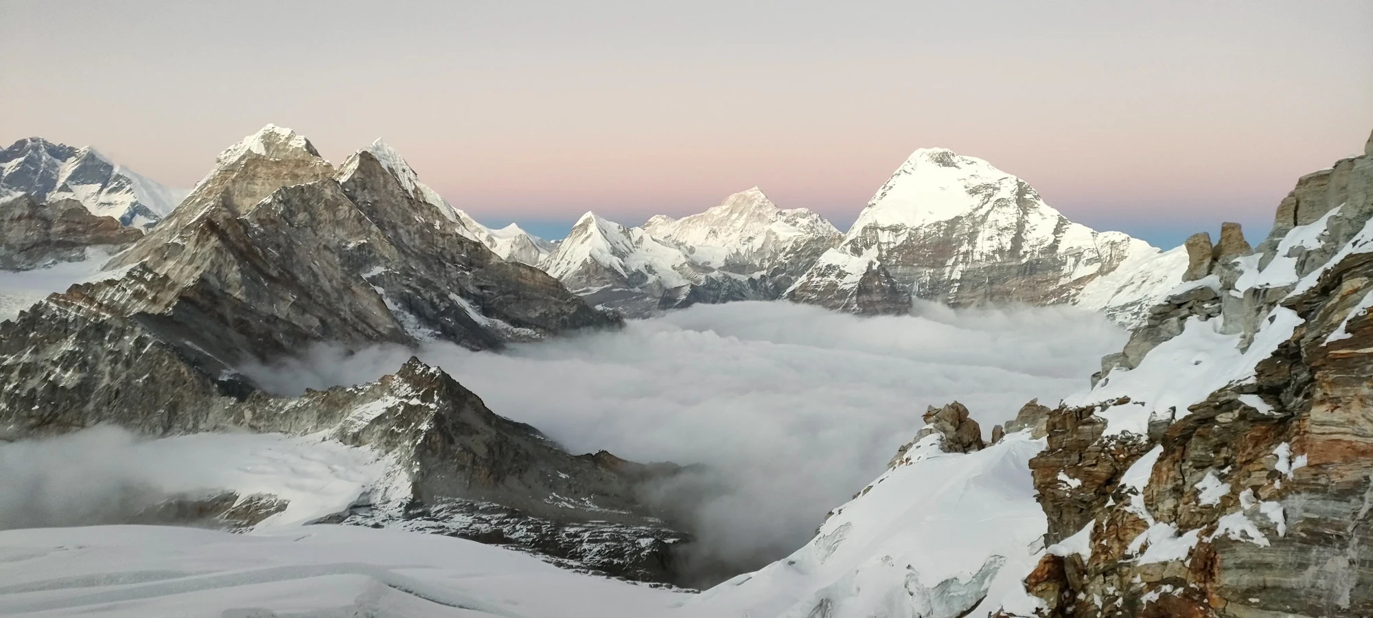 EBC Pour itinéraire via Lac Gokyo et Gokyo Ri (sommet) EBC Pour itinéraire via Lac Gokyo et Gokyo Ri (sommet)